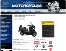 Tablet Screenshot of moto123.com
